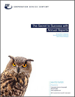 The Secret to Success with Annual Reports Whitepaper